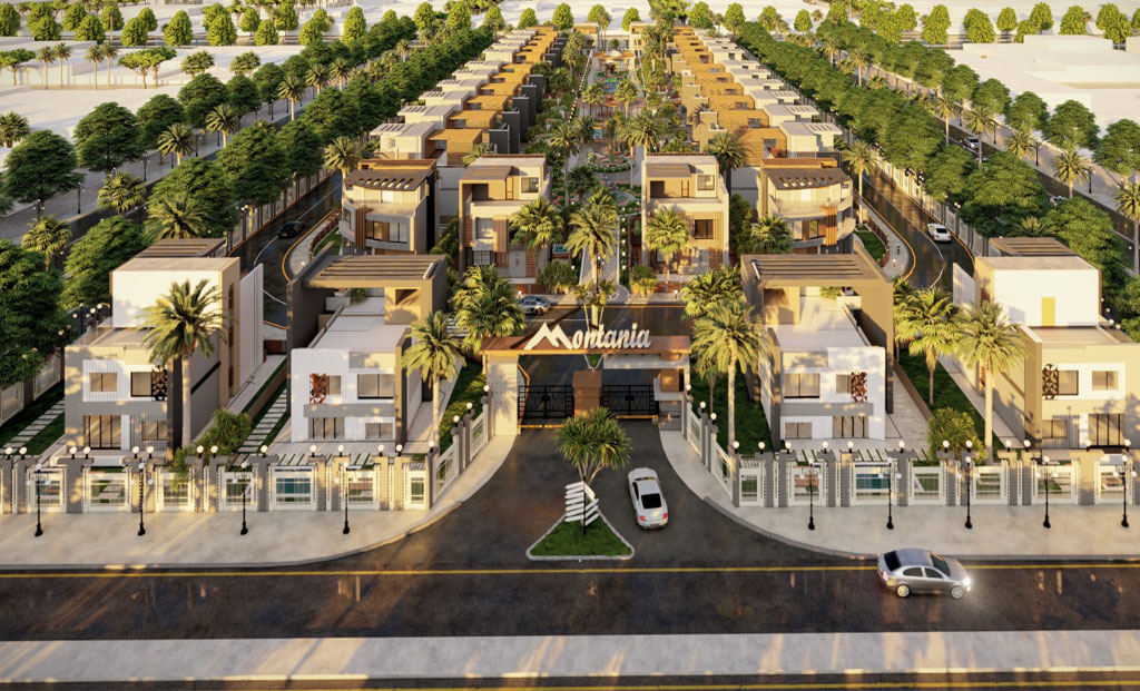 كمبوند مونتانيا الشيخ زايد Compound Montania New Zayed