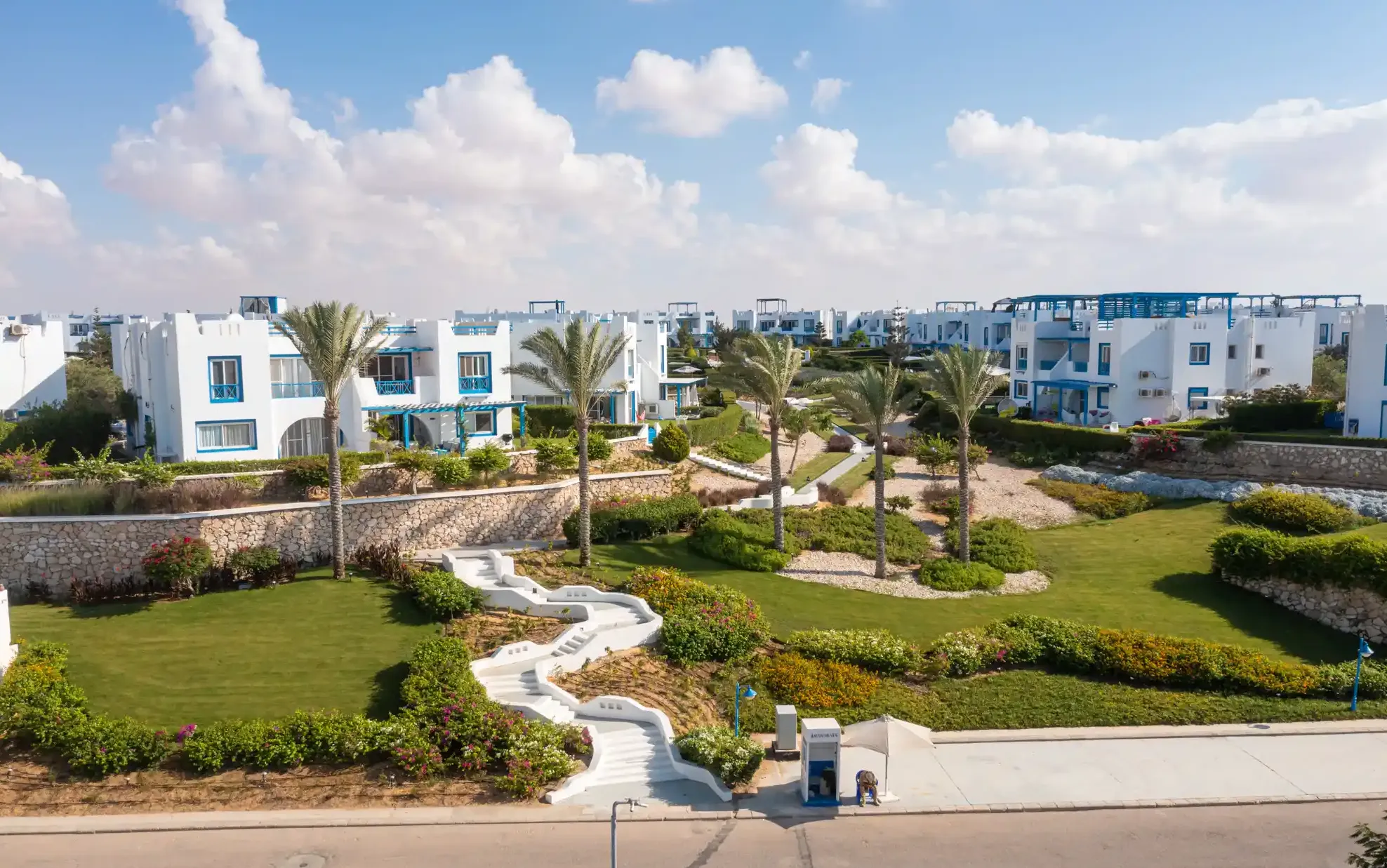 Mountain View Ras El Hekma resort with Greek-inspired architecture and crystal lagoons on Egypt’s North Coast