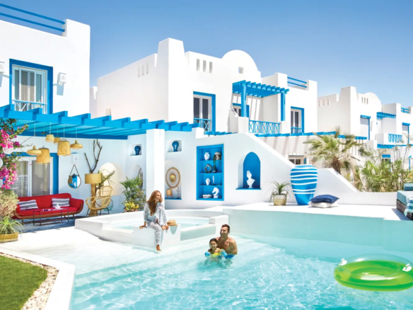 Mountain View Ras El Hekma luxury chalets, villas, and crystal lagoons on Egypt’s North Coast.